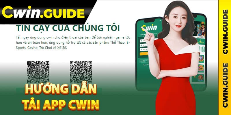 Hướng dẫn tải app Cwin